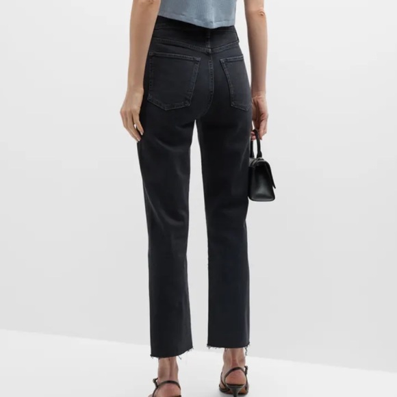 Triarchy Ms. Hawn High Rise Crop Loose Skinny Jeans 30 - Picture 2 of 7